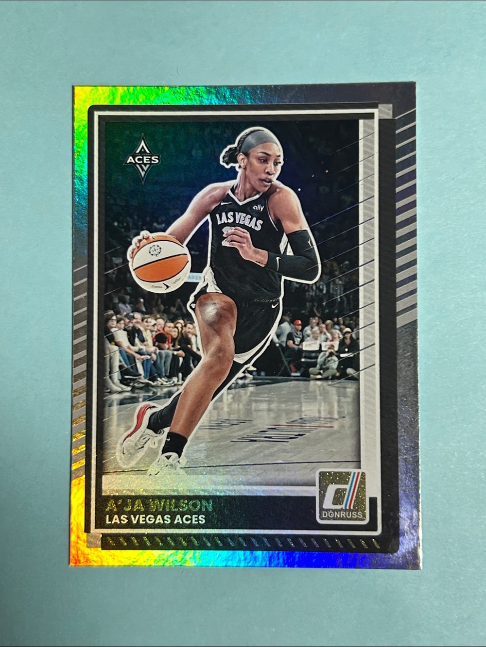 A’JA Wilson, Las Vegas Aces 2025 Panini Card #82
